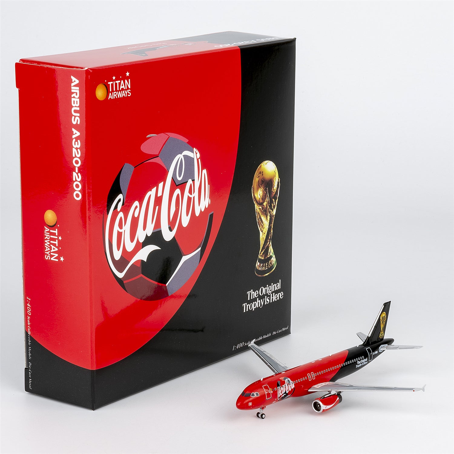 1/400 Titan Airways Airbus A320-200 G-POWK "FIFA World Cup" NG15070 - cover